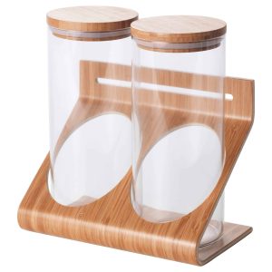 Holder with containers